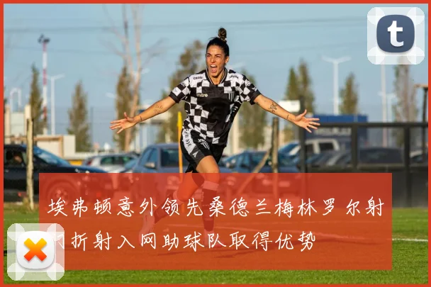 埃弗顿意外领先桑德兰梅林罗尔射门折射入网助球队取得优势